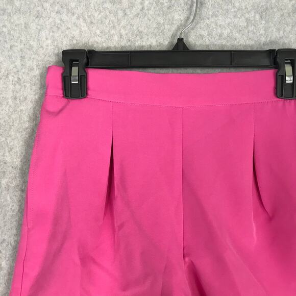 Sincerely Jules‎ Shorts Small Pink Pleated Career Church Preppy Academia Dressy - Picture 2 of 10